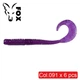 Силиконовый червь Fox 10см Crawler #091 (electric violet) (съедобный, 6шт) - изображение 1