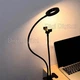 Держатель с LED подсветкой кольцо для прямых трансляций. Live streaming, селфи кольцо, три режима свечения - изображение 9