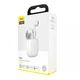 Беспроводные наушники Baseus Encok W04 (TWS Hi-Fi Bluetooth 5.0 IP54 Type-C), белые - изображение 6
