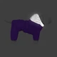 Комбинезон для собак AiryVest ONE размер L 50 Нейлон Purple (24239) - изображение 4