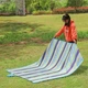 Большой пляжный коврик 147х200см Camp Picnic Mat пляжная подстилка покрывало водонепроницаемое, складной Разноцветный - изображение 9