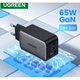 Зарядное устройство UGREEN CD244/10335 USB+2xType-C 5A универсальное Черный UGR-10335 - изображение 2
