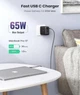 Зарядное устройство UGREEN CD224/70774 USB+3xType-C 5A универсальное Черный UGR-70774 - изображение 2