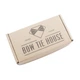 Белая Bow Tie House кожаная бабочка 10054 - изображение 5