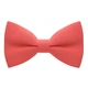 Бабочка Bow Tie House большая коралловая однотонная габардин 09475L - изображение 1