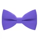 Бабочка Bow Tie House большая фиолетовая однотонная с габардина 09217 - изображение 1