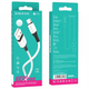 Кабель Borofone BX79 Type-C silicone charging data cable 3A/1 m white - изображение 3