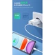 Зарядний пристрій Ugreen CD137 Type-C PD 20W Charger (White) (60450) - зображення 6