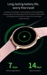 Смарт-часы женские Lemfo Y33 Pink (разговор, тонометр, температура, пульсоксиметр) - изображение 6