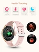 Смарт-часы женские Lemfo Y33 Pink (разговор, тонометр, температура, пульсоксиметр) - изображение 9