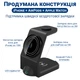 Док-станція з бездротовою зарядкою Digital Lion WT-158 для смартфона, годинника та навушників, 15 Вт, MagSafe - зображення 8