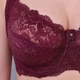 Бюстгальтер Diorella 61583 F бордовий 90F - зображення 2