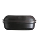 Форма для выпечки хлеба Emile Henry Artisan Bread 36х24х16 см черная (795501) - изображение 2