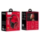 Беспроводные Bluetooth наушники HOCO W28 Cat Ear Wireless Headphones Red - изображение 11
