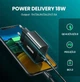 Сетевое зарядное устройство Ugreen CD137 Fast Charging Power Adapter with PD QC4.0 20W 3A Черный - изображение 2