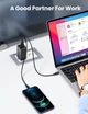 Сетевое зарядное устройство Ugreen CD244 USB-A + 2 x USB-C 65 Вт GaN Tech Fast Charger Серый - изображение 6