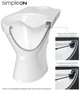 Унитаз-компакт CERSANIT Mito Cersania 705 SimpleOn 011 K119-001 с бачком и сиденьем Slim Soft Close дюропласт - изображение 2