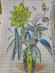 Набор для вышивки Кувшинка в вазе 68*49 ( 62*43 размер картины) (1048) - изображение 2