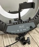 Лампа кольцевая светодиодная Ring Light HQ-18, с держателем для телефона 45см - изображение 5
