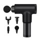 Портативный мышечный массажер Fascial Gun KH-320 Black , 6 скоростей - изображение 5