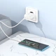 Сетевое зарядное устройство Borofone BA72A Spring QC3.0 /1USB 3A 18W USB - Type C Белый - изображение 4