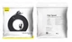 Кабель Baseus high Speed Six types of RJ45 Gigabit network cable (flat cable) 0.5m (PCWL-A01) Black - зображення 7