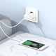 Сетевое зарядное устройство Borofone BA72A Spring QC3.0 /1USB 3A 18W USB - Micro USB Белый сумісний з Xiaomi Redmi 9A - изображение 4