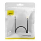 Кабель Baseus high Speed Seven types of RJ45 10Gigabit network cable (round cable) 0.5m (WKJS010001) Black - зображення 8