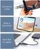 Адаптер Essager Soray OTG USB Female to Type-C Male USB3.0 Adaptor Grey (EZJAC-SRA0G) - изображение 6