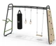 Спортивний комплекс воркаут Exit Toys Get Set MB320 Сірий 400 х 248 х 115 см - зображення 1