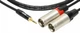 Кабель коммутационный KLOTZ KY9-180 MINILINK PRO Y-CABEL 1.8 M BLACK - изображение 3