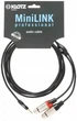 Кабель коммутационный KLOTZ KY8-180 MINILINK PRO Y-CABEL 1.8 M BLACK - изображение 1
