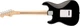 Электрогитара SQUIER by FENDER SONIC STRATOCASTER MN BLACK - изображение 3