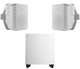 Акустический комплект SKY SOUND SUBT-10W/OS (2*40Вт) WHITE (7097805) - изображение 1