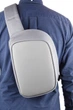 Рюкзак антивор XD Design Bobby Sling серый. - изображение 11