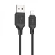 Кабель Hoco X90 USB – Lightning 2.4 А 1 м чорний - изображение 1
