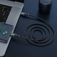 Кабель Hoco Type-C to Type-C Exquisito charging data cable X50 |1m, 5A, 100W| Колір black - изображение 3