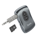 Автомобільний Bluetooth адаптер Hoco E73 Tour Car AUX BT Receiver BT5.0 Grey - изображение 1