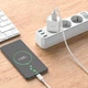 Мережевий зарядний пристрій Hoco C106A Leisure 10.5 Вт USB-A з кабелем Micro-USB білий - изображение 8