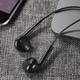 Навушники HOCO M101 Crystal joy Type-C wire-controlled digital earphones with microphone Black (6931474782359) - изображение 5