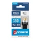 LED автолампа Brevia S-Power W21W 330Lm 15x2835SMD 12/24V CANbus, 2шт - зображення 1