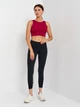 Спортивный топ для йоги женский Reebok Lux Perform GR9245 M Punch Berry (4064057962533) - изображение 3
