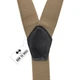 Подтяжки Bow Tie House подростковые бежевые 2,5 см Y-образные 02738S - изображение 3