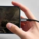 Кабель Baseus Tungsten Gold Fast Charging Lightning 2.4A (2m) black - изображение 3
