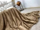 Мягкий плед-покрывало Casablanket из бамбукового волокна 220*240см Коричневый - изображение 6