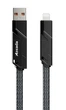 Кабель 4 в 1 Proda Azeada Armor PD-B96th Lightning 100W, Type-c USB to Type-C lightning 1,5 метри чорний - изображение 3