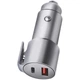 Автомобильное зарядное устройство 70Mai Car Charger Midrive Pro CC05 Silver - изображение 1