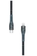Кабель Proda Azeada Lotto PD-B89CL Type-C to Lightning Pulsing Fast Charging 1,3 метри 27W з передачею даних до 480 Mb/s Blue/Black - изображение 1