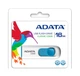Флеш-накопичувач ADATA USB 2.0 C008 16Gb White/Blue (AC008-16G-RWE) - зображення 2
