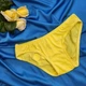 Трусики слип тропические фрукты Vivian M/L желтые (Т09Ж) - изображение 1
